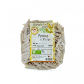 Penne di farro semolato biologiche - 500 gr